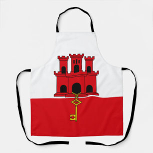 Gibraltar Flag Apron