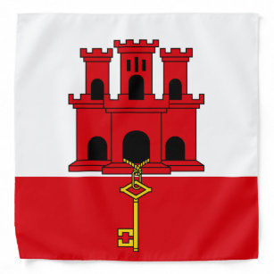 Gibraltar Flag Bandana