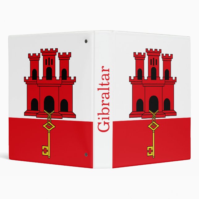 Gibraltar Flag Binder (Background)