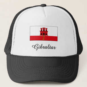 Gibraltar Flag Design Trucker Hat