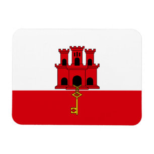 Gibraltar Flag Magnet