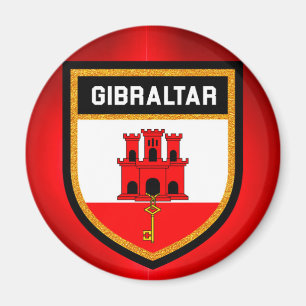 Gibraltar Flag Magnet
