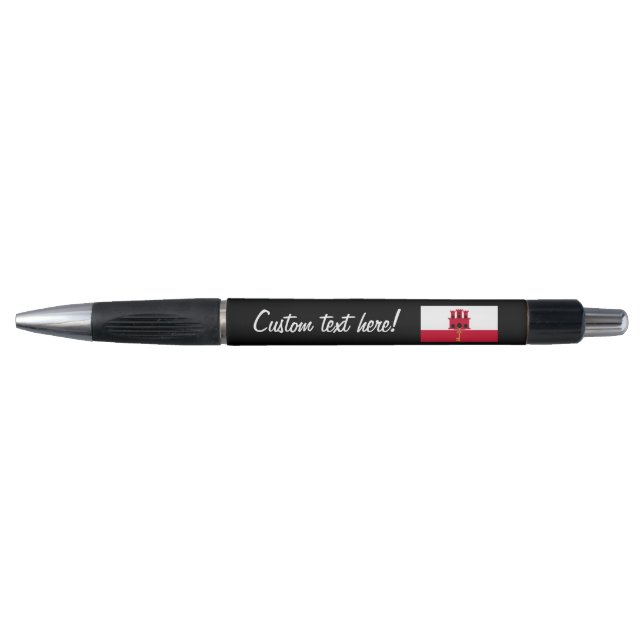 Gibraltar flag pen (Front)