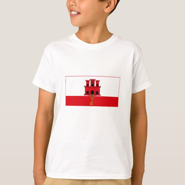 Gibraltar Flag T-Shirt (Front)