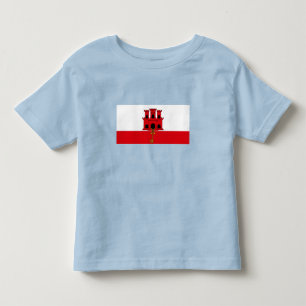 Gibraltar Flag Toddler T-shirt