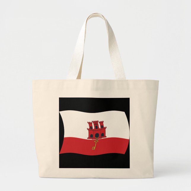 Gibraltar Flag Tote Bag (Front)