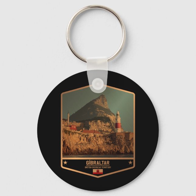 Gibraltar Keychain (Front)