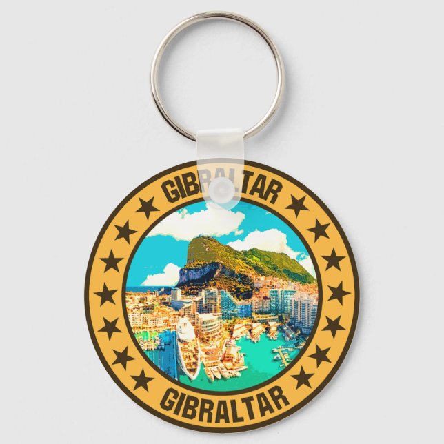 Gibraltar                                          keychain (Front)