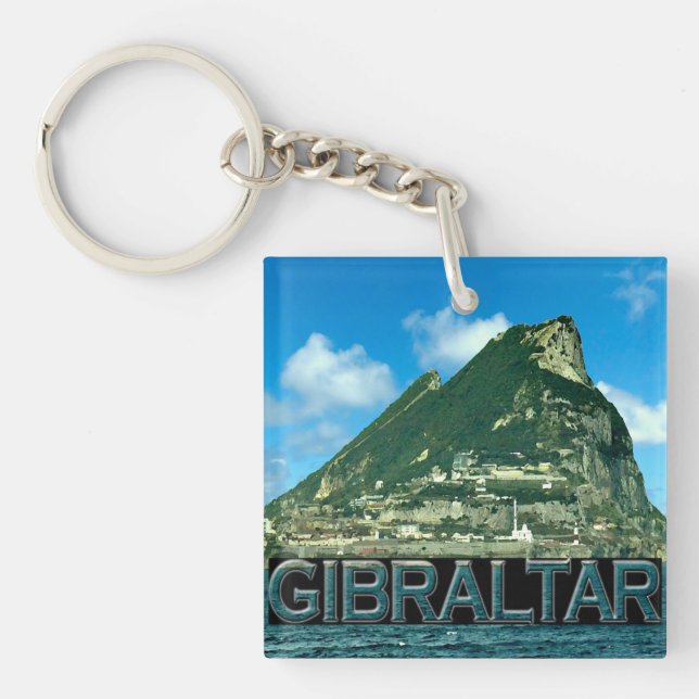 Gibraltar Keychain (Front)