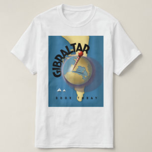 Gibraltar travel poster T-Shirt