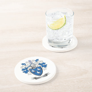 Gibson Family Crest Coat of Arms Coaster