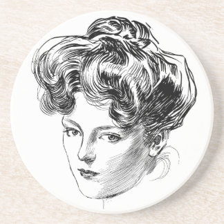 Gibson Girl Coaster Charles Dana Gibson