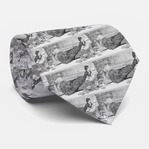 Gibson Girl Reading a Book Tie