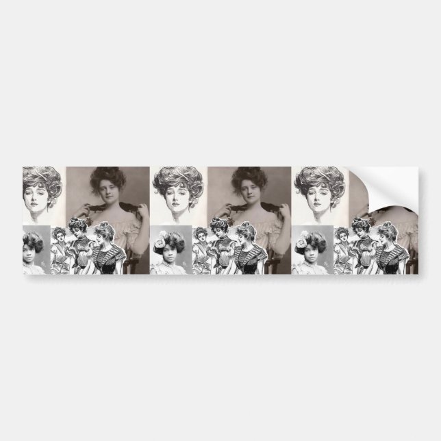 gibson girls bumper sticker (Front)