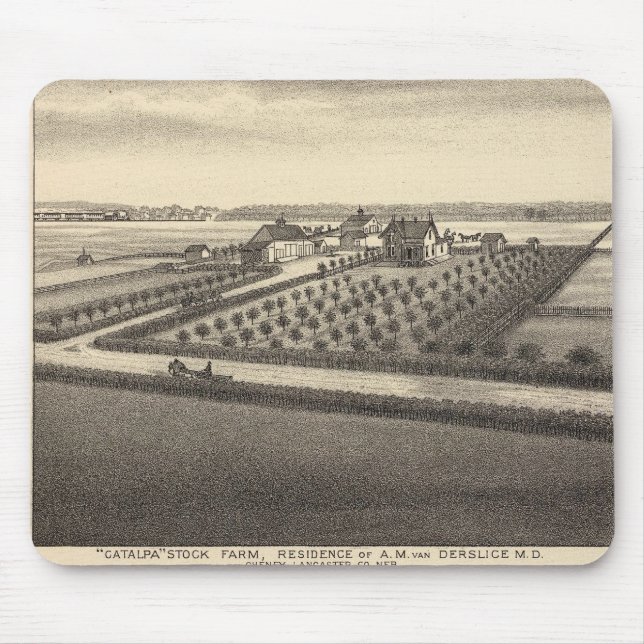Gibson, Nebraska Mouse Pad (Front)