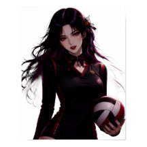 Gidagi fitness Anime Volleyball Girl Halloween.