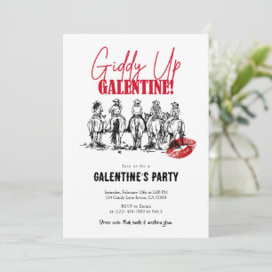 Giddy Up Galentine’s Day Invitation