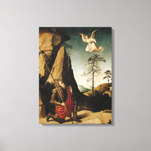 Gideon and the Fleece, c.1490 Canvas Print