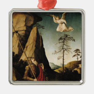 Gideon and the Fleece, c.1490 Metal Ornament