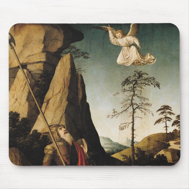 Gideon and the Fleece, c.1490 Mouse Pad (Front)