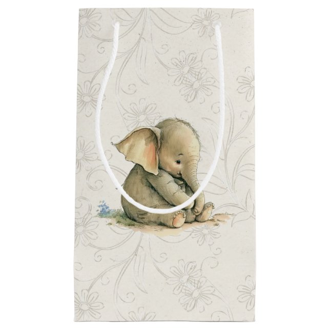 Gift Bag - Baby Elephant (Front)