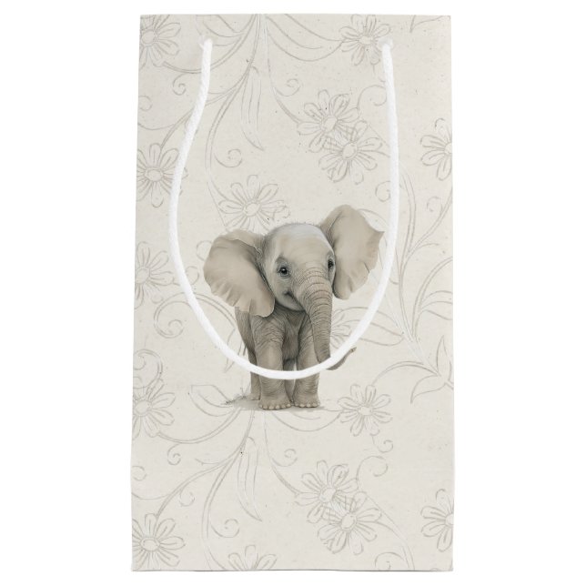 Gift Bag - Baby Elephant2 (Front)