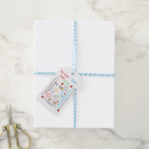 Gift Bag Baby Shower Baby Arrival Tags