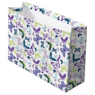 Gift Bag-Butterflies Large Gift Bag