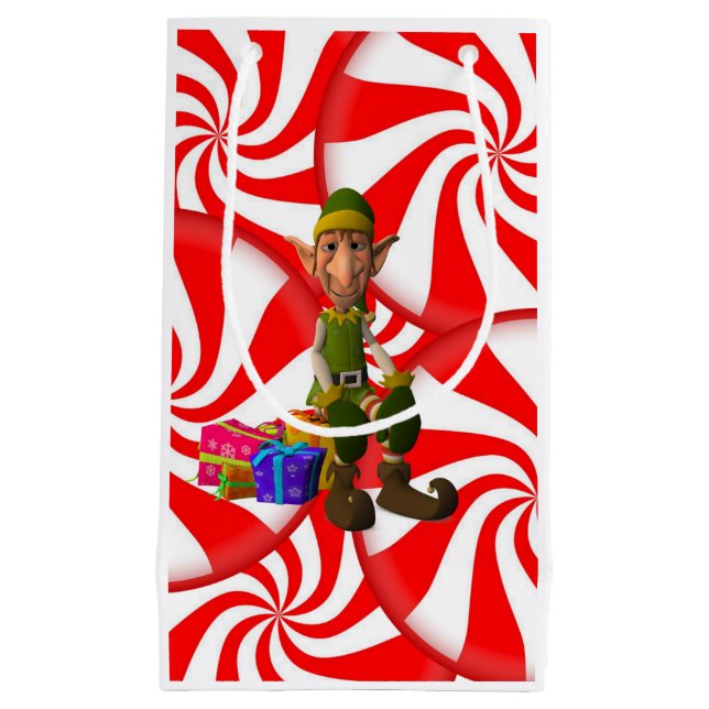 Gift Bag Christmas Elf (Front)
