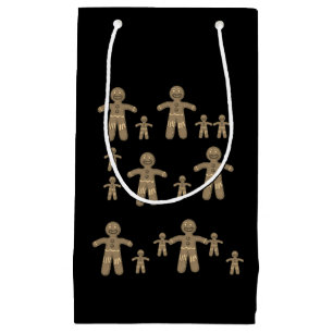 Gift Bag Christmas Gingerbread Man
