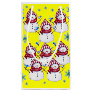 Gift Bag Christmas Snowman