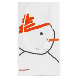 Gift Bag Christmas Snowman