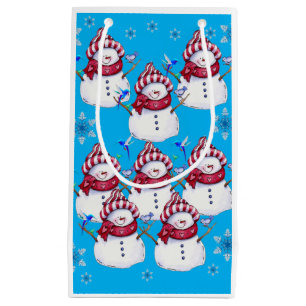 Gift Bag Christmas Snowman