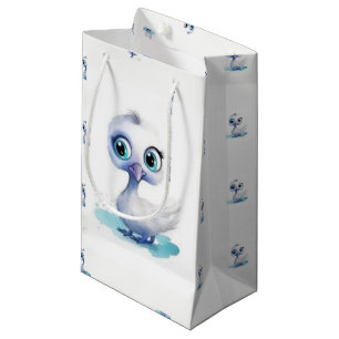 Gift Bag Cute Baby White Duck