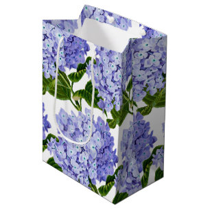 Gift Bag-Hydrangea   Medium Gift Bag