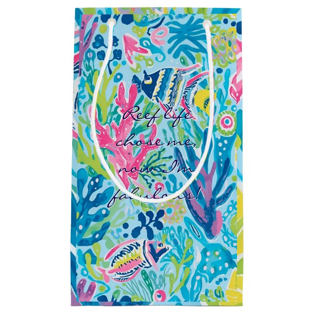 Gift bag in stylish graphic (Front)