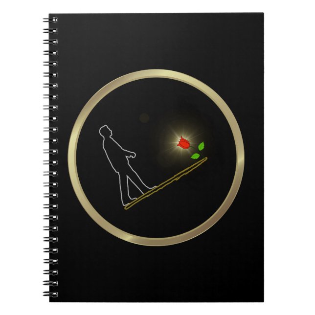 Gift Bag minimal art Notebook (Front)