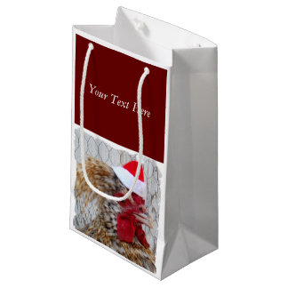 Gift Bag - Santa Rooster