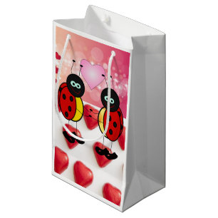 Gift Bag Valentine's Ladybug