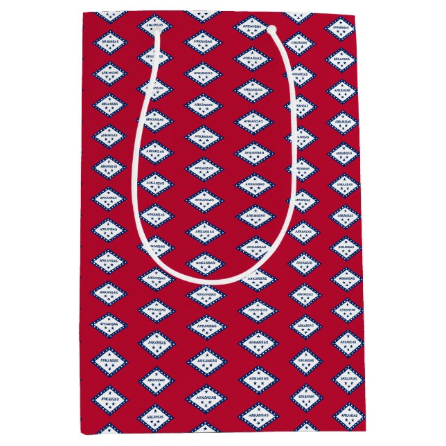 Gift Bag with Arkansas flag, USA (Front)