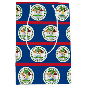Gift Bag with Belize flag