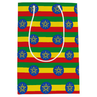 Gift Bag with Ethiopia flag