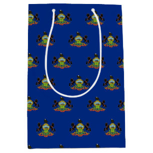 Gift Bag with flag of Pennsylvania, USA