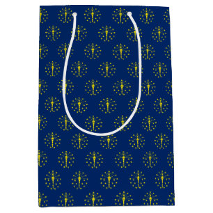 Gift Bag with Indiana flag, USA