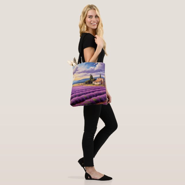 Gift bag with lavender (On Model)