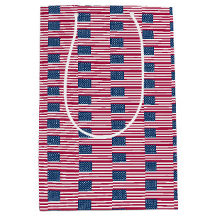 Gift Bag with USA flag