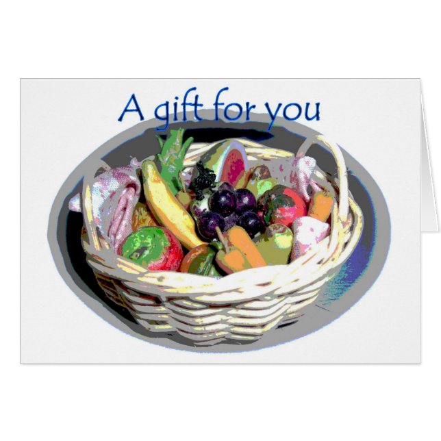 Gift Basket Photography Art (Front Horizontal)