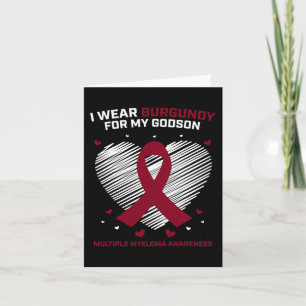 Gift Blood Cancer Products Godson Multiple Myeloma Card