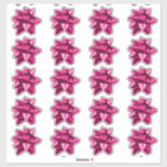 Gift Bow | Stickers | 20 per sheet | Pink<br><div class="desc">Shipping gifts this holiday season? Most gifts bows will not travel well and arrive smushed,  ruining the effect. Add this FLAT BOW to your shipped gifts and keep them looking merry and bright.</div>