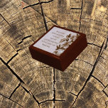 Gift Box Dance Like Nobody is Watching Keepsakes<br><div class="desc">Beautiful lacquered wood keepsake box to keep your jewellery or other precious items, it has a ceramic tile on top of the box with a floral design and saying by William W. Purkey, "Dance Like There's Nobody Watching." What an awesome quote to live by! “ Great gift for anyone or...</div>